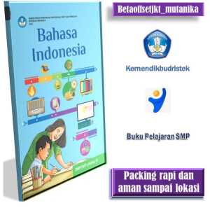Buku Bahasa Indonesia kelas 9 IX smp kurikulum merdeka