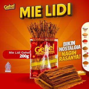Gehel Mie Lidi 200gr  - Snack Cemilan Makanan Ringan