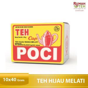 Teh Seduh Cap Poci Kuning 40 gr (10 pcs) - Teh Poci - Loose Tea