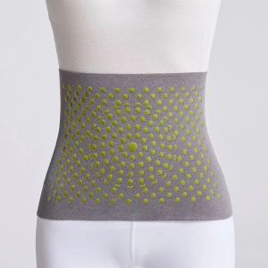 Women‘S Soft Warm Knit Waistband Wormwood Heating Waist Protector For Warming Back Brace Lumbar Support Wrap