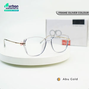 Djava x Urban - Frame Oliver - Kacamata Semi Cateye Korea Plasik Lentur