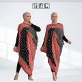 Dress batik sabrina kaftan wanita terbaru. 