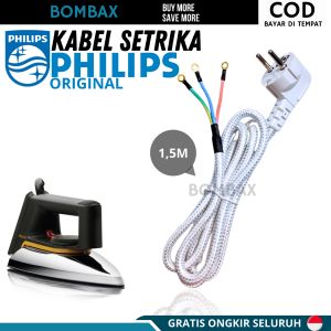 Kabel Setrika Philips Original Multifungsi Silikon Tembaga 1.5m - Aksesori Laundry Stylish