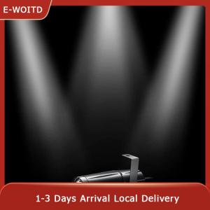 E-WOITD 5W LED White Beam Pinspot Light Spotlight Super Bright Lamp Balls Projector DJ Disco Effect DMX Stage Lighting Cool For KTV DJ