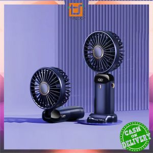 OFM-C1135 Kipas Angin Lipat Mini 5-Speed Wind Led Display dengan Aromaterapi USB 10000mAh Kipas