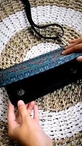 Dompet Tas Wanita Motif Cantik dengan Penyimpanan Handphone Seri 13