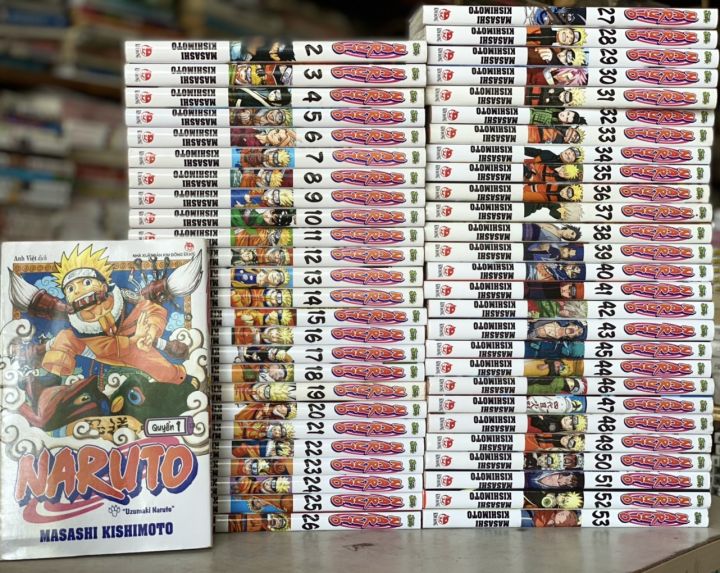 [HCM]Trọn bộ truyện tranh NARUTO -72 tập(full end)+Ngoại truyện | Lazada.vn