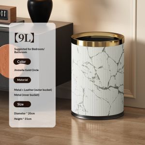 Chinese-style open-top trash cans for household use living room bedroom office and upscale hotels.