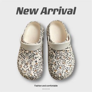 New WomenS Perforated Sandals Summer Thick-Soled Korean-Style Fashion Casual Beach Shoes