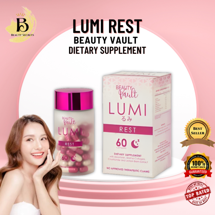 BEAUTY VAULT LUMI REST (Better sleep and skin) Hyaluronic Acid