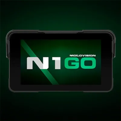 จอGPS Motovision รุ่น N1GO รองรับ Apple CarPlay / Android Auto เชื่อมต่อทันทีแค่ Start พกพาสะดวก