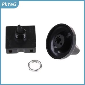 PkYeG Bộ chọn quạt 3 tốc độ 4 vị trí bộ điều chỉnh công tắc xoay kèm núm 13amp 120V-250V