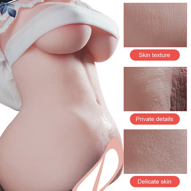 Small Sex Doll Female Silicone Torso Toy for Man Male Masturbator