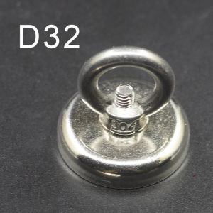 20241/2/5/10pcs D32 Neodymium Magnet NdfeB N42 Super Powerful Strong Permanent Magnetic Treasure  Underwater Fishing  imanes