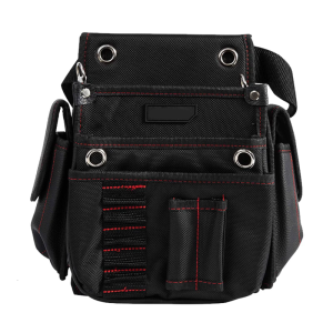 Waist Tool Bag Work Organizers Adjustable Electrician Tool Belt Pouch with Multi Pocket Professional Utility Waist Bag