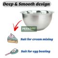 Tahan Karat / Mangkuk Tinggi / Mangkuk Pengadun/Stainless Steel Mixing Bowl. 