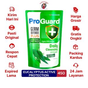 Sabun Mandi Cair Pro Guard Daily Cleansing With Eucalyptus Active Protection 450 ml