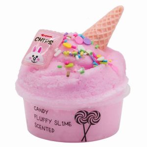 100ML Slim Toys Slime Kit Adult Children Lovely Candy Brushed Clay Pressure Relief Toy Drawing Clay Candy Ice Cream Silk Clay Slime Children DIY Color Clay