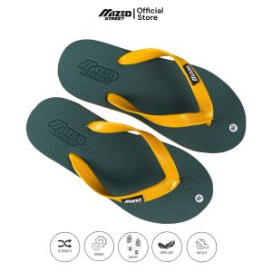 MIZEO STREET Sandal Jepit Rubber Pria Wanita Lentur M021 Merah