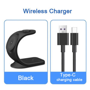ZUZG 3 in 1 Magnetic Wireless Charger Charging Station Compatible with MagSafe Stand for Apple iPhone 17 Promax 17 Pro 17 16 Promax 16 Pro 16 15 14 13 12 Pro Max iWatch 1-10 AirPods