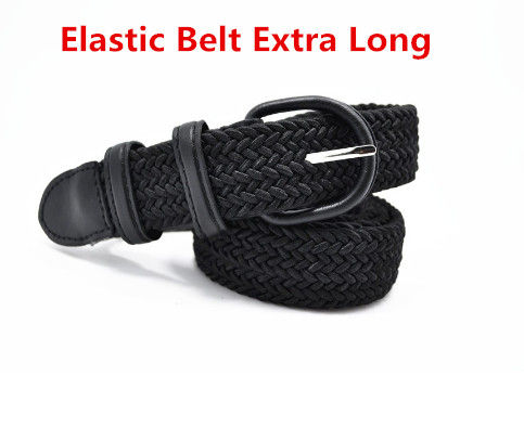 Rubber Extra Long Belt Elastic Belt Men Belt Women Belt Elastic