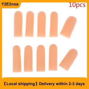 【Local shipping】 10pcs/set Silicone Gel Tube Hand Bandage Finger Protector Pain Thumb Cap