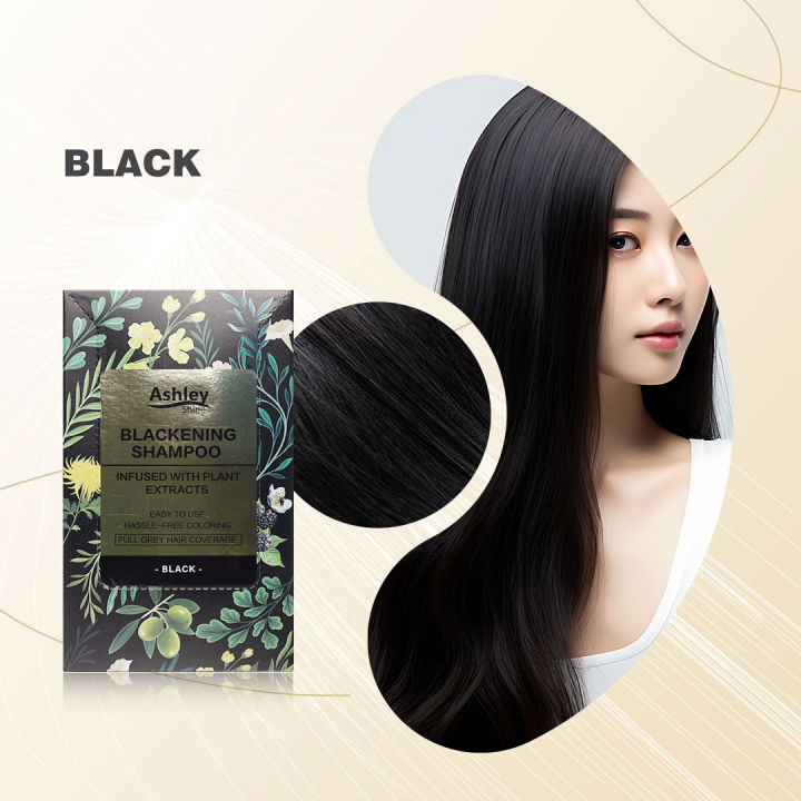 Ashley%20Shine%20%C2%A0Hair%20Coloring%20Shampoo%20Infused%20With%20Plant%20Extracts%20Easy%20To%20Use%20Hassle%20Free%20%20Coloring%20Full%20Grey%20Hair%20Coverage%20%20%20Hair%20%20Dye%20%20Shampoo%20-%20Image%204