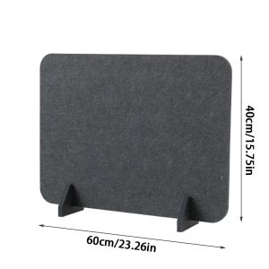 WAPKTY Felt Student Desk Divider Thickened Acoustic Exam Baffle Desk Screen for Student Desktops in Classroom