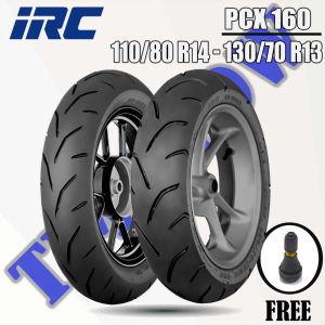 Paket Ban Motor PCX 160 IRC SCT005F 110/80 R14 -  SS560R 130/70 R13 Tubeless