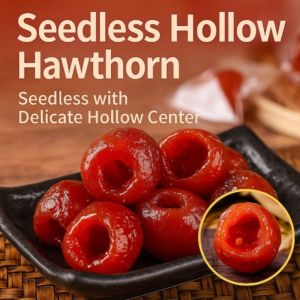 Seedless Hawthorn Snacks Healthy Dried Fruit Balls for Kids Pregnancy Cravings No Added Sugar Rich in Fiber