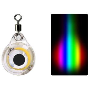 Dưới Nước hình dạng mắt Câu Cá Mực Câu Cá Bait Mini đèn nhử cá LED Sâu Drop Shipping mồi dạ quang Cho Thu hút Cá