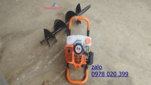 Máy khoan đất làm hỗ trồng cây siêu nhanh