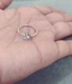 Cincin Cyrstal Cantik Jewelry 78 Titanium ( perak). 