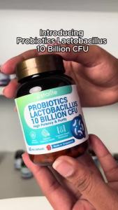 Estalife Probiotics 10 Billion CFU Lactobacillus Acidophilus Supplement Support Healthy Gut Balance & Maintain Daily Immune Wellness For s
