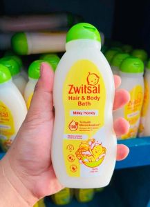 Zwitsal Baby Buy 1 Take 1 Hair & Body Bath Milky Honey 200ml Gentle Wash
