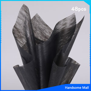 H.S. กระดาษห่อช่อดอกไม้ ใยกระดาษแบบบาง เรียบหรู ดูแพง flower wrapping paper