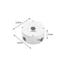 Camera CCTV Round Junction Box Waterproof Camera CCTV Accessories For Cameras. 