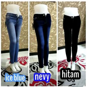 Celana Skinny Jeans Wanita Polos Terlaris