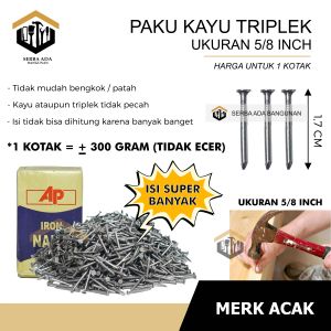 Paku power paku triplek 5/8” inch AP serbaguna murah high Quality