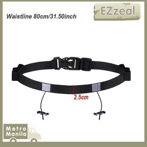 Race Number Belt Running Marathon Nylon Buckle Waistband Belt Elastic Waistband Belt
