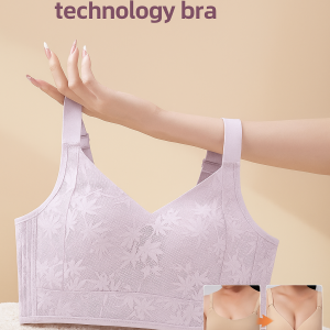 Veimia Ultra Thin Push Up Bra For Large Breasts Small Breasts And Side Breasts Seamless Skin Friendly And Anti Sagging Adjustable