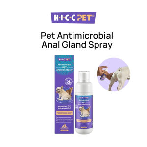 HICC  Anti-Microbial  Gland Spray (110ml) - Stops Butt Scooting Relieves Itching & Inflammation