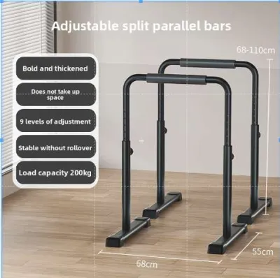 Pull Up Bars Arm Curl Split-Type Simple Parallel Bars Indoor Fitness Equipment Childrens Professional Dip Bars