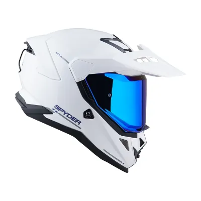 SPYDER HEX III PD S0 Dual Sport Motorcycle Helmet | ECE CERTIFIED | Free Clear Visor