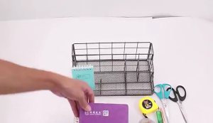 File Storage Box Pencil Holders Desk Organizers and Accessories File Box Office Supplies Stationery Organizers