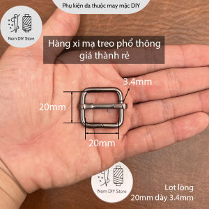 Khoen Tăng Đưa Dây Túi Xách Màu Đen Khói Chất Hợp Kim Phụ Kiện Làm Túi Đeo Bóp Ví Thủ Công Handmade DIY