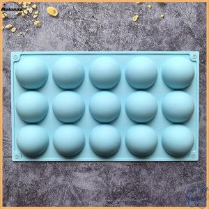 Follow Get More【Metonna】 3D Ball Round Half Sphere Silicone Mold For DIY Baking Pudding Mousse Chocolate Eco-Friendly Cake Mold Kitchen Accessories Tools