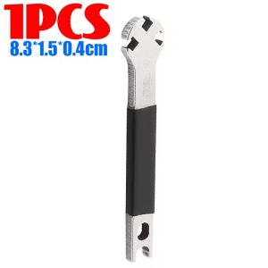 2PCS Multi-function Bike Spoke Wrench Tool Stainless Steel Bicycle Wheel Tension Adjustment Repair Tool Bicycle Motorcycle Spoke Adjuster