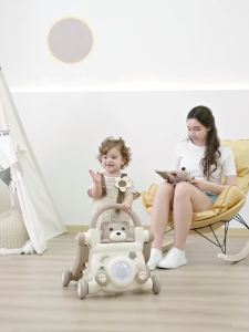 Baby Walker For Toddler Baby Walker With Wheels Three-in-One Multifunctional Children Baby Walking Chair