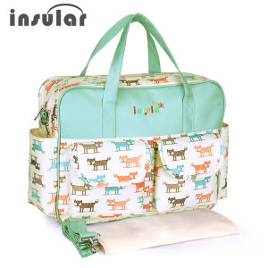 Insular Diaper Bag Multifunctional Baby Diaper Nappy Bag Diaper Travel Bag Diaper Shoulder Bag